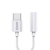 SAVIO Savio AK-51 USB-C - adaptérový kábel Mini Jack SAVIO Savio AK-51 USB-C - adaptérový kábel Mini Jack