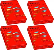 Papier dúhový A4 80g/m2 500 listov červený x 4 ks