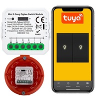 ZIGBEE 3.0 TUYA RELÉOVÝ SPÍNAČ 2 OBVODOV MINI V3 ZIGBEE 3.0 TUYA RELÉOVÝ SPÍNAČ 2 OBVODOV MINI V3