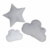 Základná súprava Lulando Pillows 2 Oblaky a hviezdy