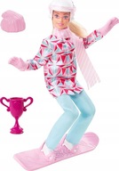 Bábika Barbie Snowboarder HCN32 MATTEL