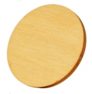 Drevený kruh, podstavec, 7,5 cm - 100 ks