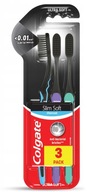 Zubná kefka COLGATE SLIM SOFT CHARCOAL x3 Zubná kefka COLGATE SLIM SOFT CHARCOAL x3