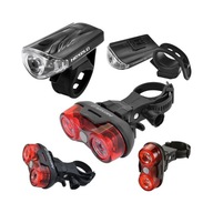 Sada bicyklových svetiel na predný a zadný LED bicykel Sada bicyklových svetiel na predný a zadný LED bicykel