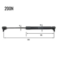 Siłownik gazowy L-325 200N Zetor 62457951 Stabilus Siłownik gazowy L-325 200N Zetor 62457951 Stabilus