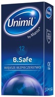 Unimil B.Safe latexové kondómy 12 kusov