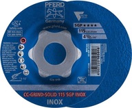 PFERD BRÚSNY KOTÚČ 115mm CC-GRIND SOLID SGP PFERD BRÚSNY KOTÚČ 115mm CC-GRIND SOLID SGP