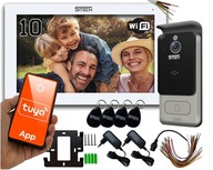 VIDEO DOMÁCI TELEFÓN 5TECH 4-drôtový WIFI MONITOR APLIKÁCIE TELEFÓNU TUYA 10'' VIDEO DOMÁCI TELEFÓN 5TECH 4-drôtový WIFI MONITOR APLIKÁCIE TELEFÓNU TUYA 10''