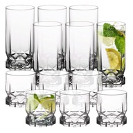 12x POHÁRE 325ml NA NÁPOJE NÁPOJE VODA POHÁRE SADA POHÁROV 12x POHÁRE 325ml NA NÁPOJE NÁPOJE VODA POHÁRE SADA POHÁROV