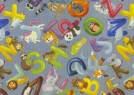 200x200 cm DETSKÝ KOBEREC SIVÁ PÍSMENA ABECEDY ZOO NA PLSTE, VEĽKOSŤ NA MIERU 200x200 cm DETSKÝ KOBEREC SIVÁ PÍSMENA ABECEDY ZOO NA PLSTE, VEĽKOSŤ NA MIERU