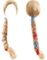 Blond Parochňa SYNTETICKÉ VLASY Rapunzel Braid VYNIKAJÚCE DETSKÉ ŠATY Blond Parochňa SYNTETICKÉ VLASY Rapunzel Braid VYNIKAJÚCE DETSKÉ ŠATY