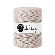 Paličkovaná makramé struna 5mm 3PLY fialová Paličkovaná makramé struna 5mm 3PLY fialová