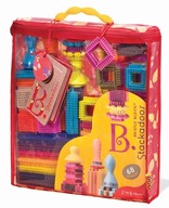 Bloky ježka v taške Stackadoos B.Toys 2+
