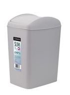Výklopný kôš SLIM 10 l odpadkový odpad šedý úzky Výklopný kôš SLIM 10 l odpadkový odpad šedý úzky