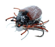 Chrobák chrobák, ručne vyrobený vobler. 2,5 g ultra ľahké