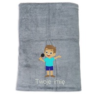 Darček pre detskú speváčku spievajúcu rýchloschnúci uterák s výšivkou 70x140cm Darček pre detskú speváčku spievajúcu rýchloschnúci uterák s výšivkou 70x140cm