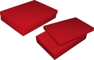 Elegantná krabička 35 x 24 x 7 cm, červená