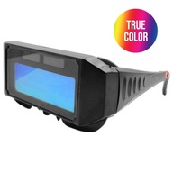 Zváračské okuliare s automatickým zatemňovaním v pravých farbách