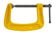 STANLEY C-typ stolárska svorka 100mm 83-034 STANLEY C-typ stolárska svorka 100mm 83-034