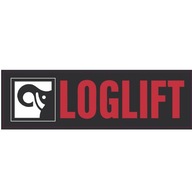 Samolepka loga LOGLIFT 480x150 čierna
