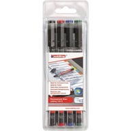 Permanentné popisovače na fóliu, 4 farby, 0,3 mm, 140S/4S Permanentné popisovače na fóliu, 4 farby, 0,3 mm, 140S/4S