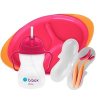 B.box BLW Súprava na kŕmenie Strawberry Shake pre bábätká a deti