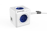 PowerCube Extended USB power strip 1,5m 2402BL/FREUPC Blue PowerCube Extended USB power strip 1,5m 2402BL/FREUPC Blue