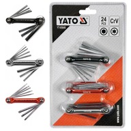 Šesťhranné kľúče YATO TORX, metrický palec Šesťhranné kľúče YATO TORX, metrický palec