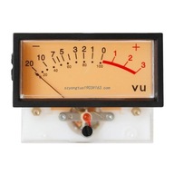 VU-ampérmeter db-meter merač výkonu plochý mi