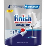 Quantum All-in-1 fresh Finish tablety do umývačky riadu 35 ks.