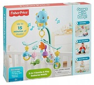 Detský kolotoč Fisher-Price 3v1 Morský koník