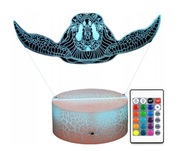 3D LED USB LAMPA SEA TURTLE NOČNÁ LAMPA 16 FARIEB PREMIUM 3D LED USB LAMPA SEA TURTLE NOČNÁ LAMPA 16 FARIEB PREMIUM
