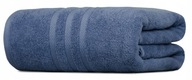 Bavlnený kúpeľňový uterák modrý 70x140 bavlna 450 g/m2