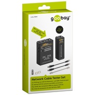 Tester kabeláže Goobay TP III BNC/Coax LAN ISDN Tester kabeláže Goobay TP III BNC/Coax LAN ISDN