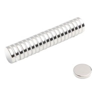 Neodymový magnet valcový MW 15x3 N38 50 ks Neodymový magnet valcový MW 15x3 N38 50 ks