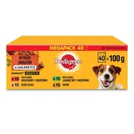 Pedigree Mix krmivo pre psov v želé 40x100g