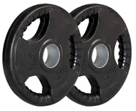 HMS Set olympijských pogumovaných závaží na činku 2x5 kg HMS Set olympijských pogumovaných závaží na činku 2x5 kg