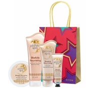 AVON Planet Spa Sada 4 SPA kozmetiky na ruky a nohy s bambuckým maslom + taštička AVON Planet Spa Sada 4 SPA kozmetiky na ruky a nohy s bambuckým maslom + taštička