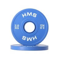 Modrý olympijský tanier 2 x 2,0 kg HMS CBRS20 Modrý olympijský tanier 2 x 2,0 kg HMS CBRS20