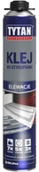 Penové lepidlo Lepidlo na polystyrén EPS XPS Tytan Professional 750ml Pištoľ Penové lepidlo Lepidlo na polystyrén EPS XPS Tytan Professional 750ml Pištoľ