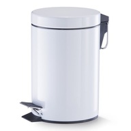 Zeller, Kúpeľňový kôš, 3L, biely Zeller, Kúpeľňový kôš, 3L, biely