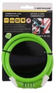Dunlop - zámok na bicykel s kódom proti krádeži (zelený) Dunlop - zámok na bicykel s kódom proti krádeži (zelený)