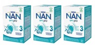 Nestlé NAN Optipro 3 upravené mlieko, 3 x 650 g Nestlé NAN Optipro 3 upravené mlieko, 3 x 650 g