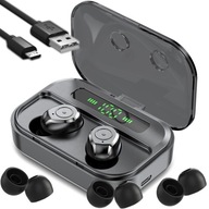 BEZDRÔTOVÉ ŠPORTOVÉ SLÚCHADLÁ POWERBANK BLUETOOTH 5.3 DO UŠÍ BEZDRÔTOVÉ ŠPORTOVÉ SLÚCHADLÁ POWERBANK BLUETOOTH 5.3 DO UŠÍ