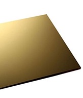 Plexisklo Plexisklo zlaté zrkadlo 3mm, rozmer 200x300mm Plexisklo Plexisklo zlaté zrkadlo 3mm, rozmer 200x300mm