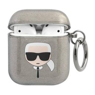 Puzdro Karl Lagerfeld pre AirPods 1 čierne