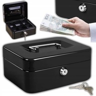 KOVOVÁ HOTOVOSŤ KAZETOVÉ MINCE BANKOVKY DOKUMENTY TREZOR + SKRIŇKA NA KĽÚČE KOVOVÁ HOTOVOSŤ KAZETOVÉ MINCE BANKOVKY DOKUMENTY TREZOR + SKRIŇKA NA KĽÚČE
