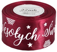 Helker Ribbon Veselé Vianoce 50 mm/22 MB 6 farieb na výber Helker Ribbon Veselé Vianoce 50 mm/22 MB 6 farieb na výber