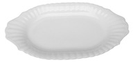 Iwona biely porcelánový tanier 33 cm