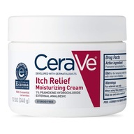 CeraVe Itch Relief Moisturizing Cream - svrbenie CeraVe Itch Relief Moisturizing Cream - svrbenie